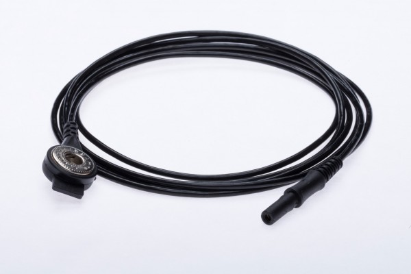 DK-Erdanschlusskabel mit Sicherheitsstecker, Kabellänge 150cm