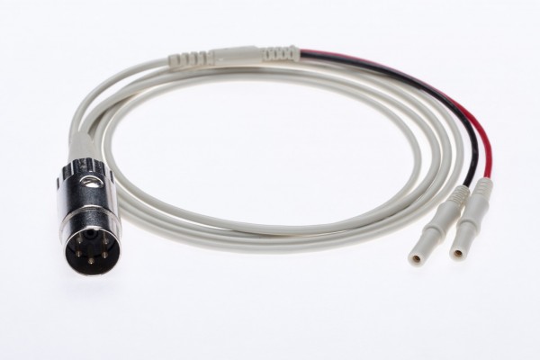 Anschlusskabel für Metall- und Drahtschlaufen mit 5pol.-DIN-Stecker